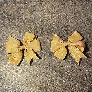 2 hair bows